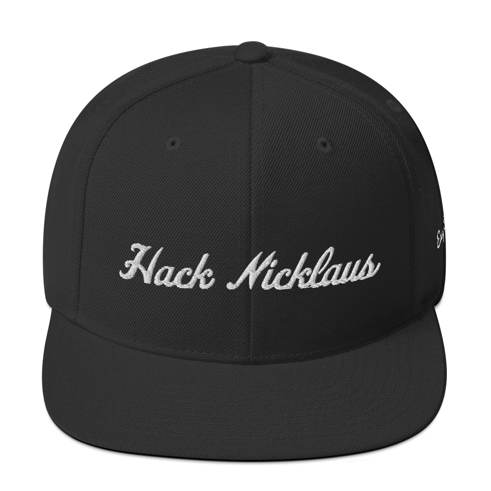 Hack Nicklaus Snapback Hat