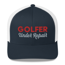 Load image into Gallery viewer, Golfer Under Repair Trucker Cap
