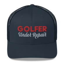 Load image into Gallery viewer, Golfer Under Repair Trucker Cap
