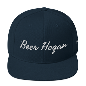 Beer Hogan Snapback Hat