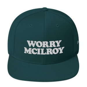 Worry McIlroy Snapback Hat