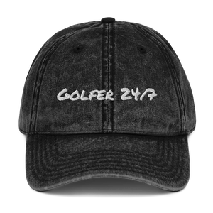 Golfer 24/7 Vintage Cotton Twill Cap