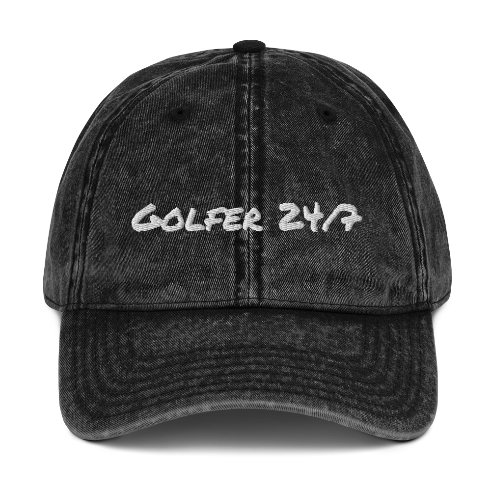 Golfer 24/7 Vintage Cotton Twill Cap