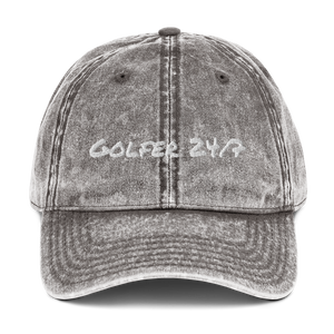 Golfer 24/7 Vintage Cotton Twill Cap