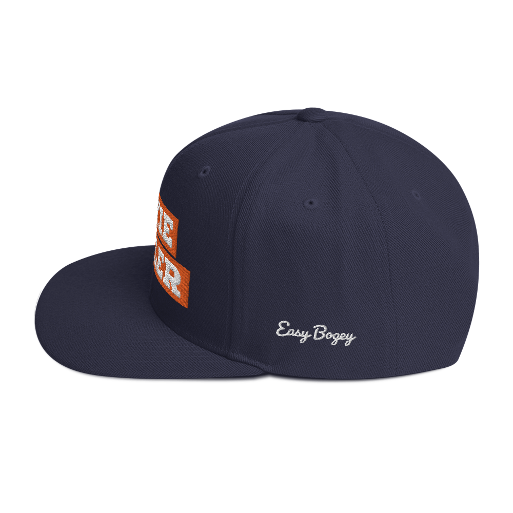 Poppy Two Tone Short Brim Snapback Hat – Free & Easy