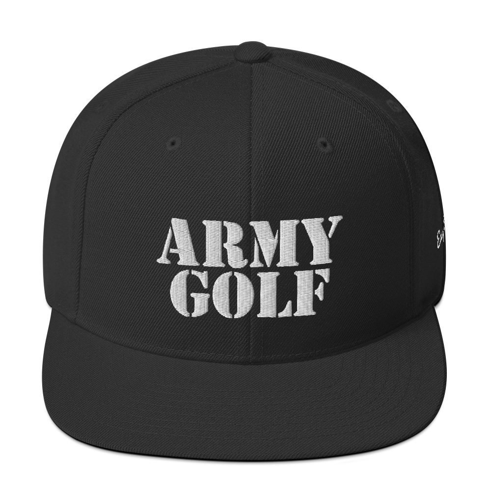 Army Golf Snapback Hat