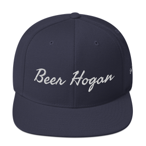 Beer Hogan Snapback Hat