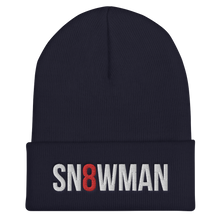 Load image into Gallery viewer, Snowman Cuffed Beanie
