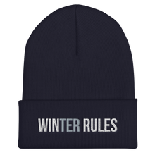 Load image into Gallery viewer, Winter Rules Cuffed Beanie
