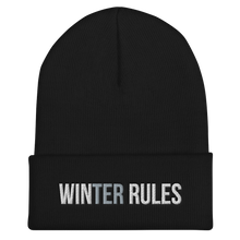 Load image into Gallery viewer, Winter Rules Cuffed Beanie
