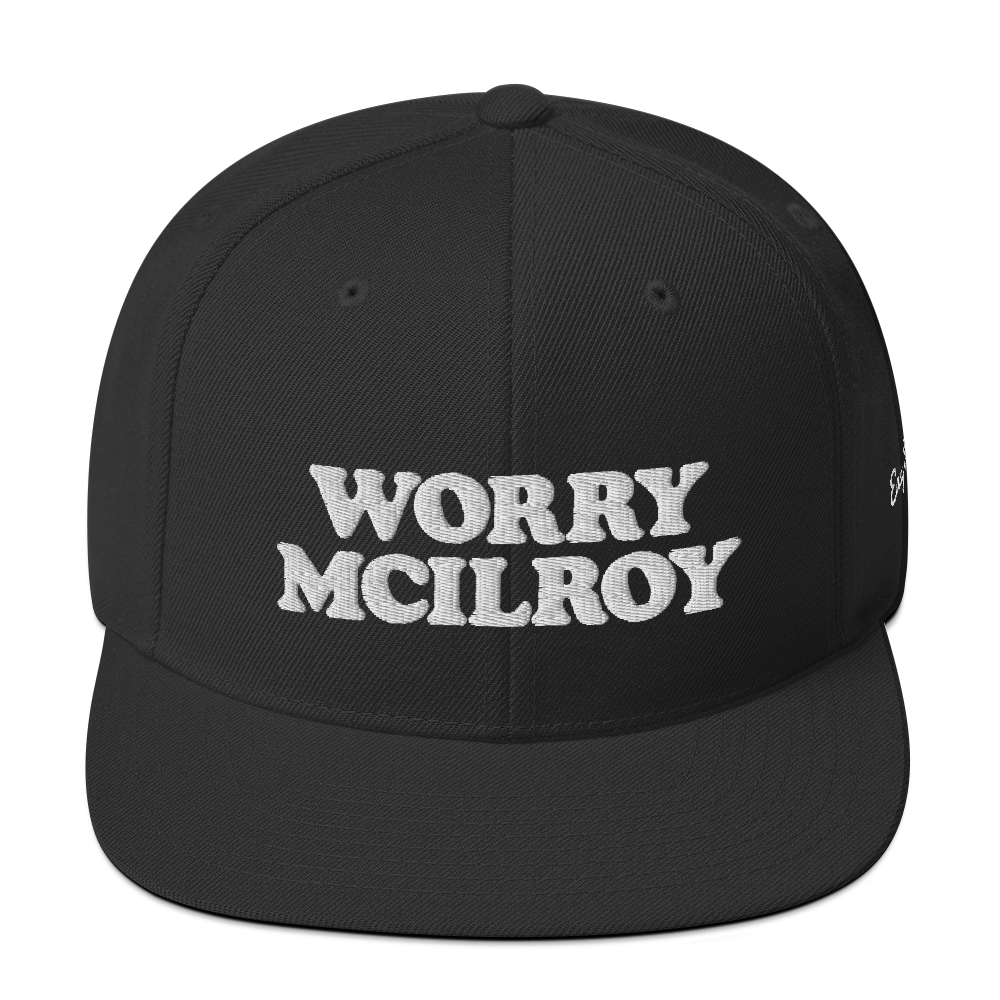 Worry McIlroy Snapback Hat