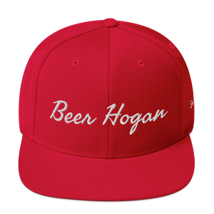 Beer Hogan Snapback Hat