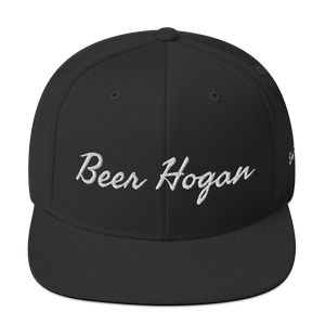 Beer Hogan Snapback Hat