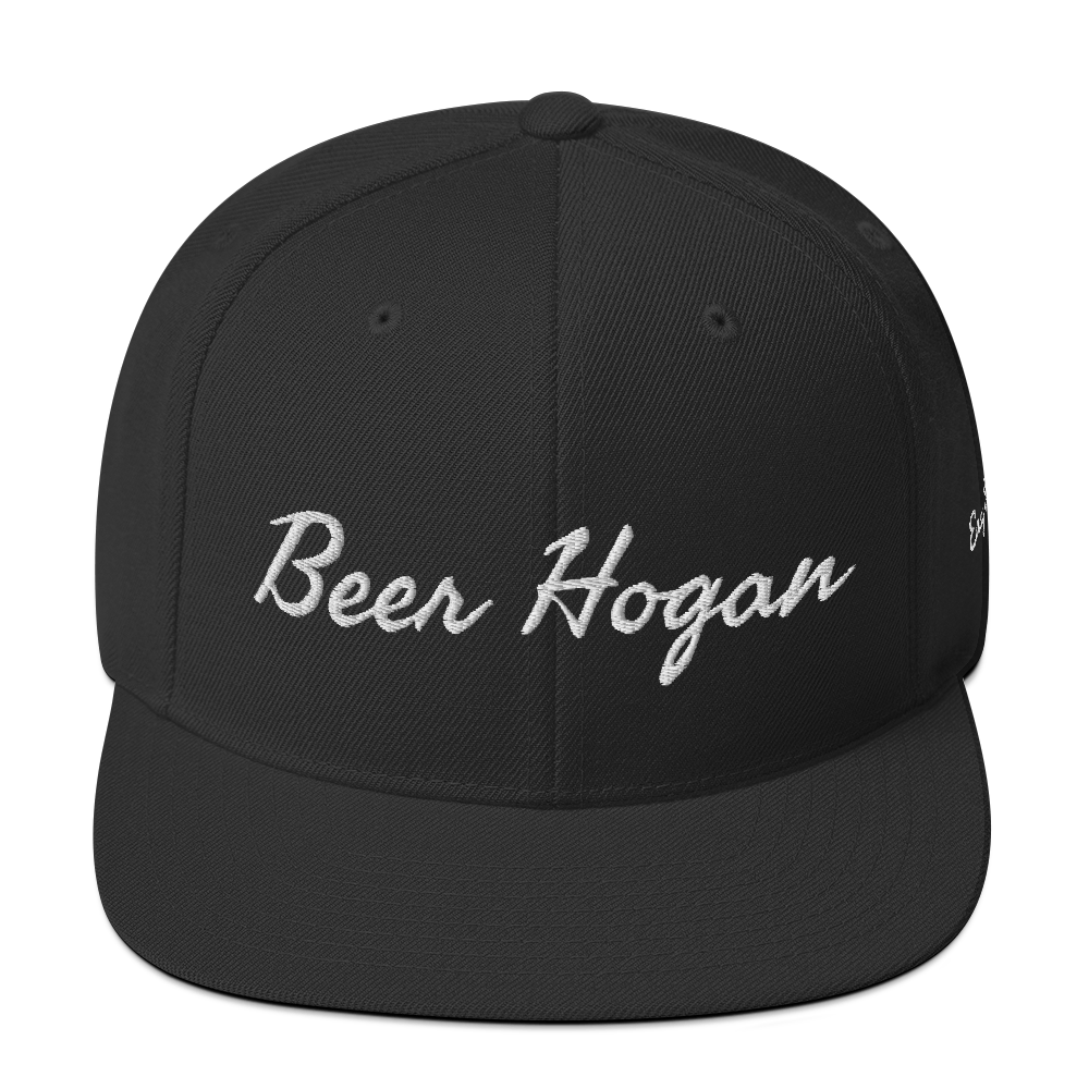 Beer Hogan Snapback Hat